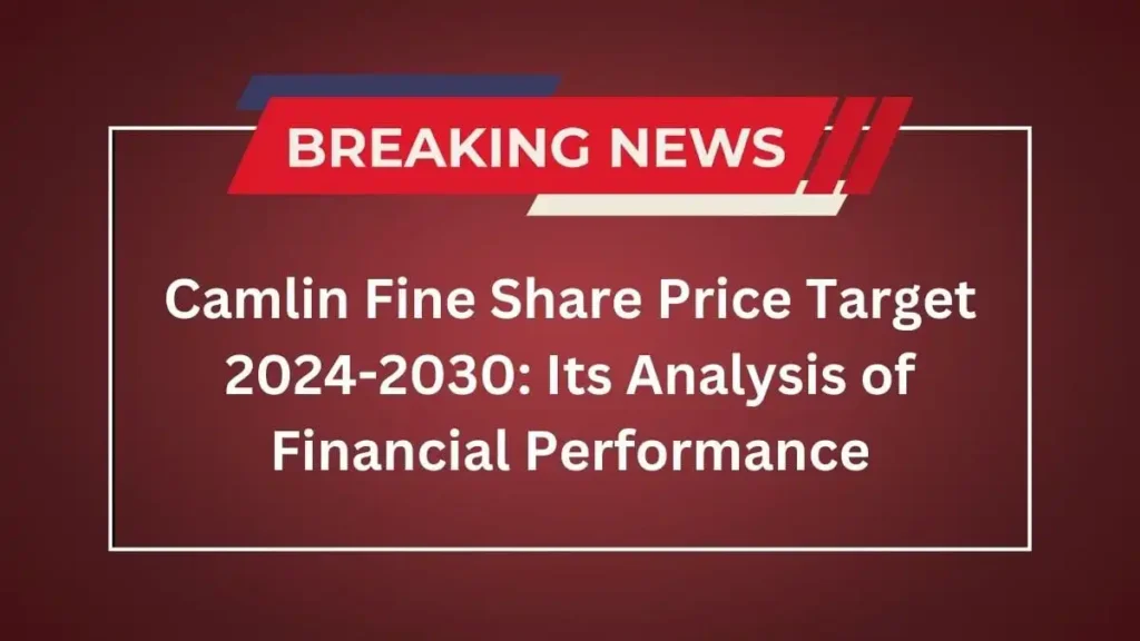 Camlin Fine Share Price Target