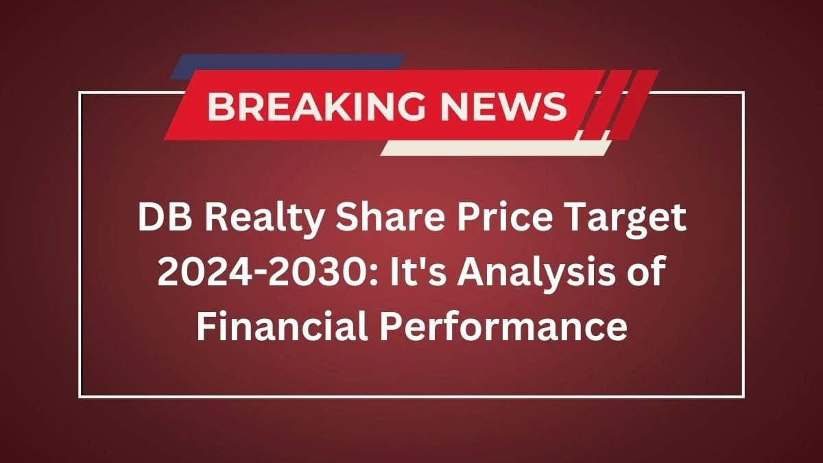 DB Realty Share Price Target